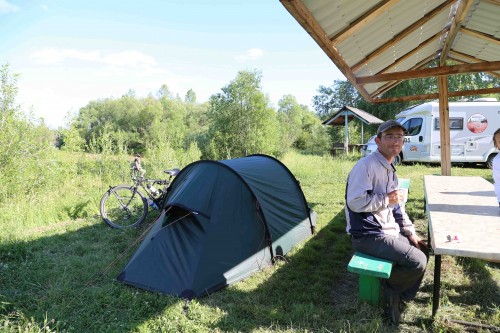 Nicolas réalise le tour du monde en vélo !!!