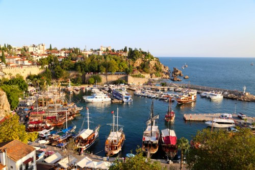 le port d'Antalya